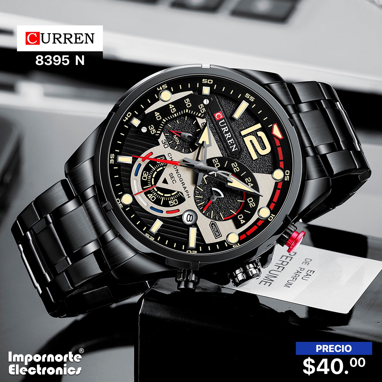 RELOJ CURREN 8395 N