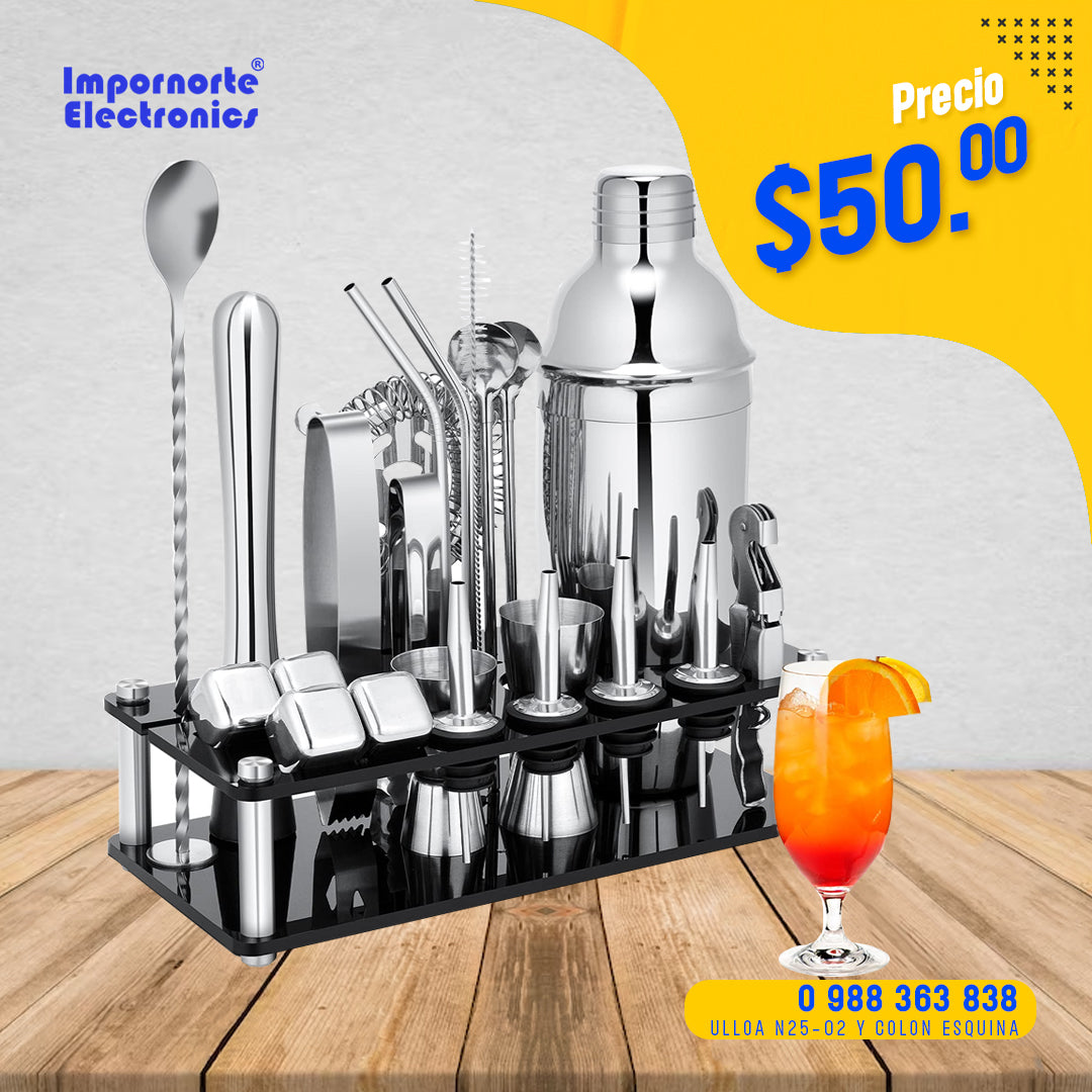Kit Cocteleria 2 Profesional