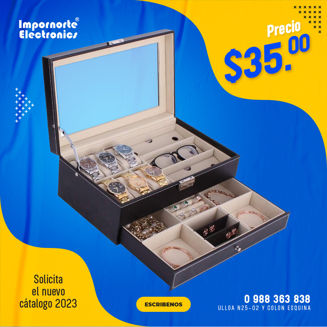 Caja de reloj, caja de joyería