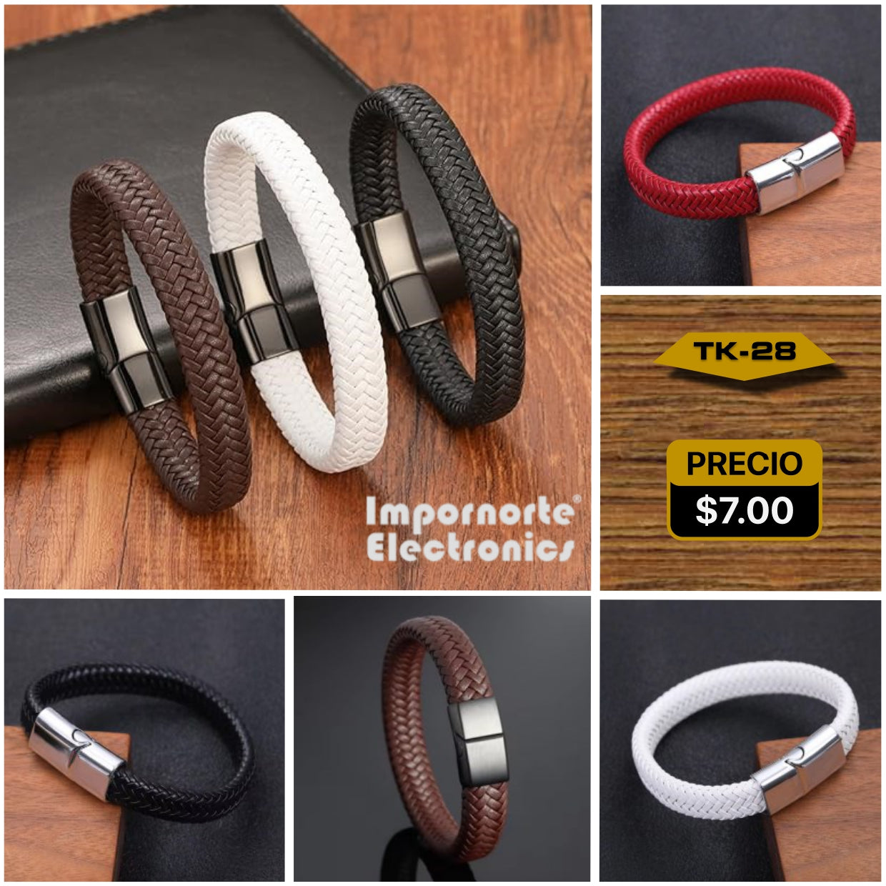 Pulsera de Cuero