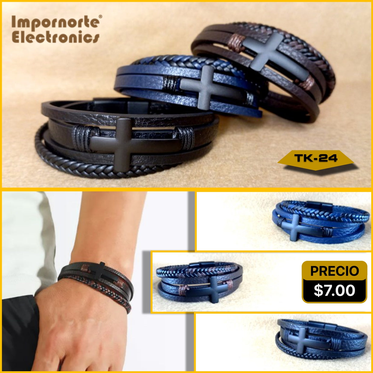 Pulsera de Cuero