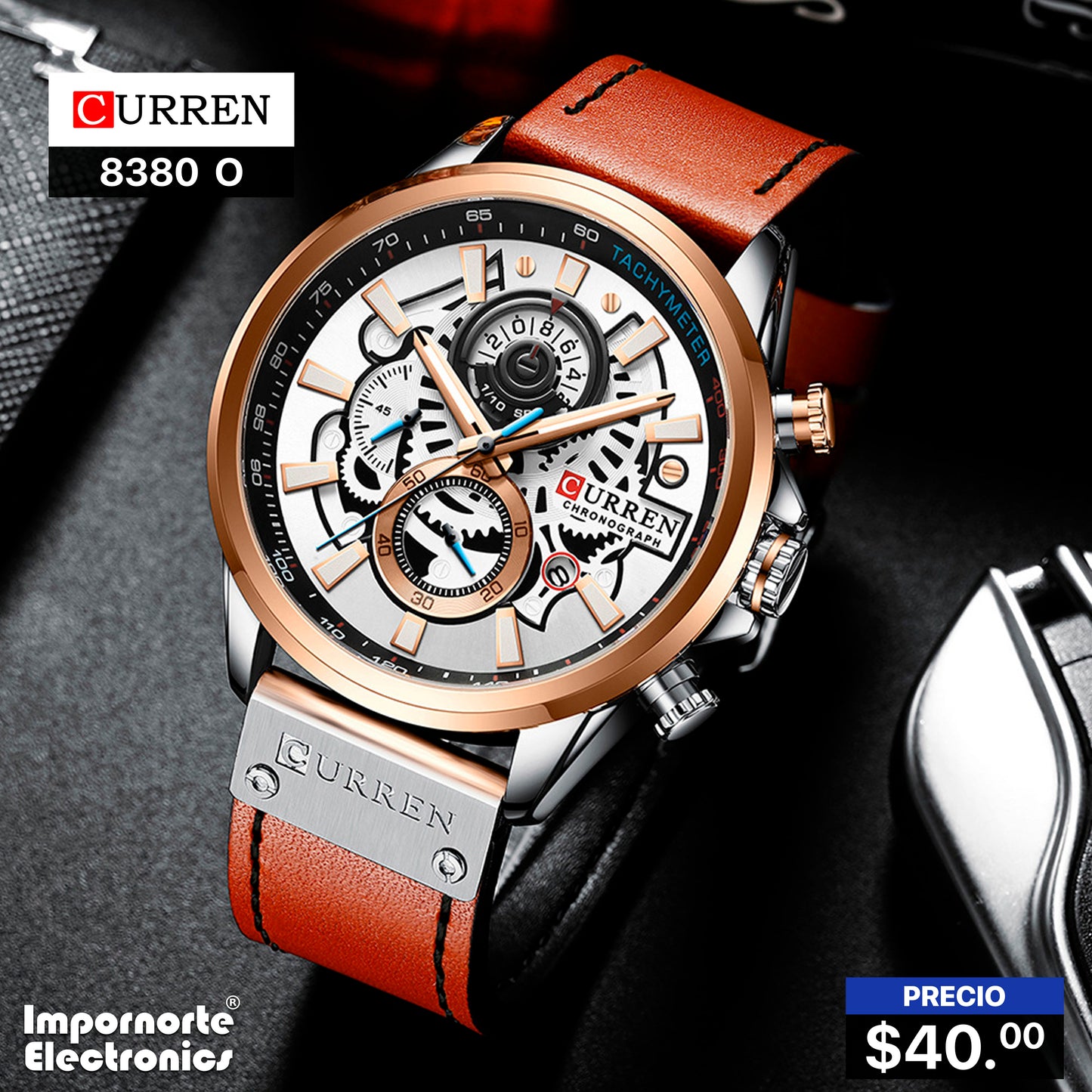 RELOJ CURREN 8380 N