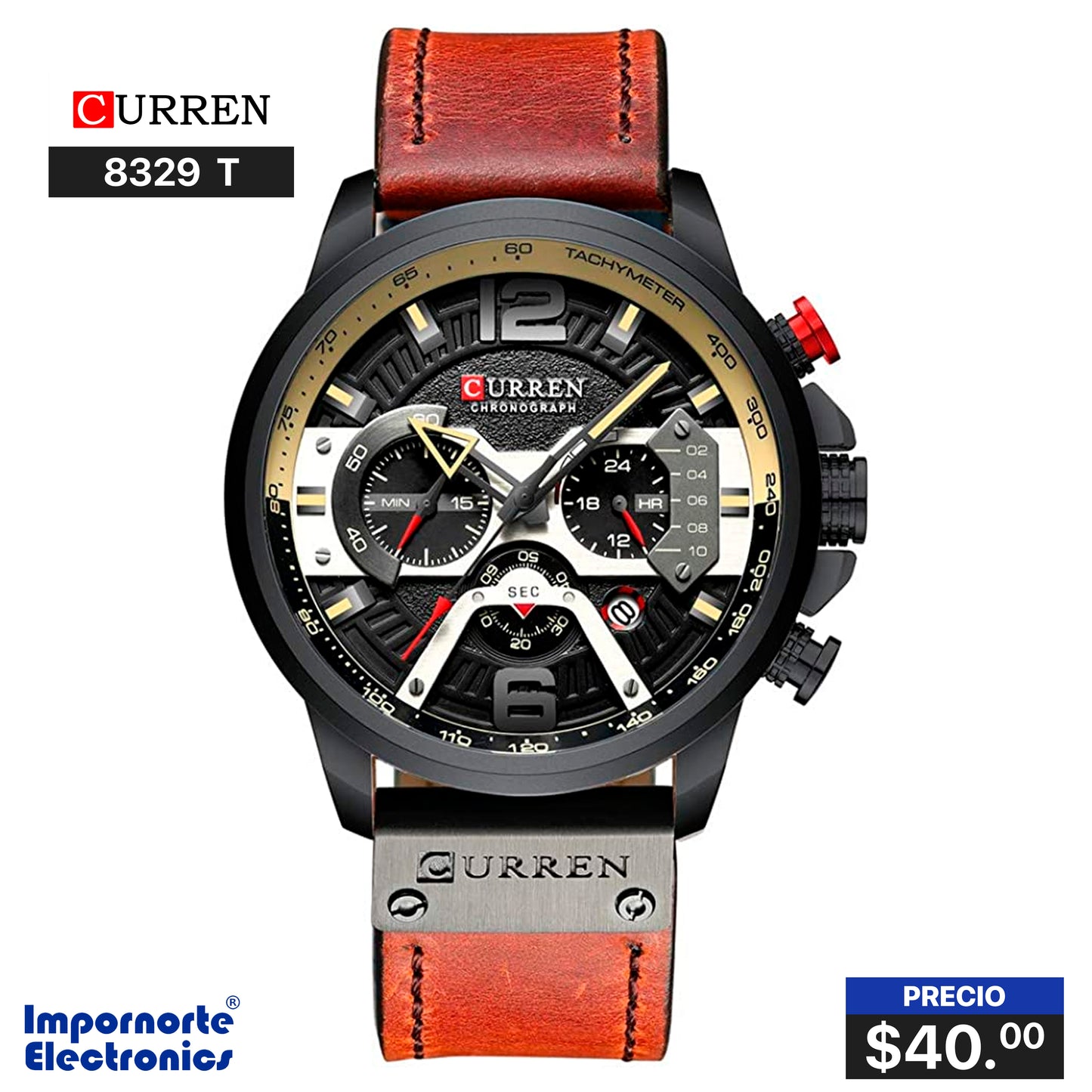 RELOJ CURREN 8329 T