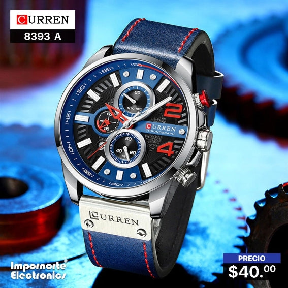 RELOJ CURREN 8393 A