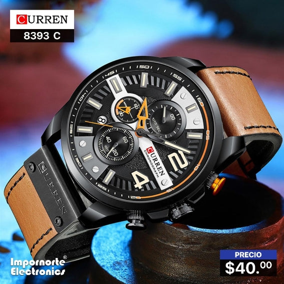 RELOJ CURREN 8393 C