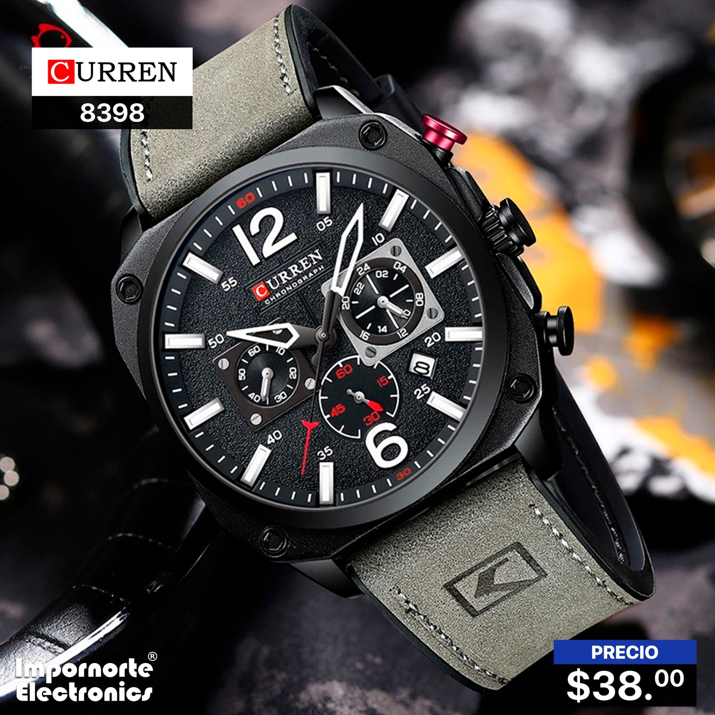 RELOJ CURREN 8398