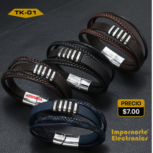 Pulcera de Cuero