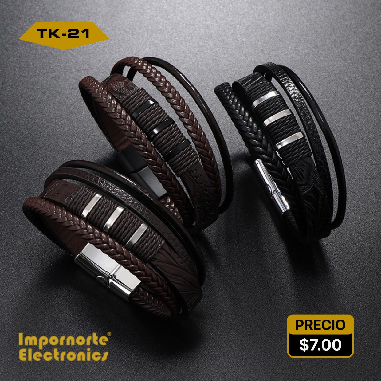 Pulsera de Cuero